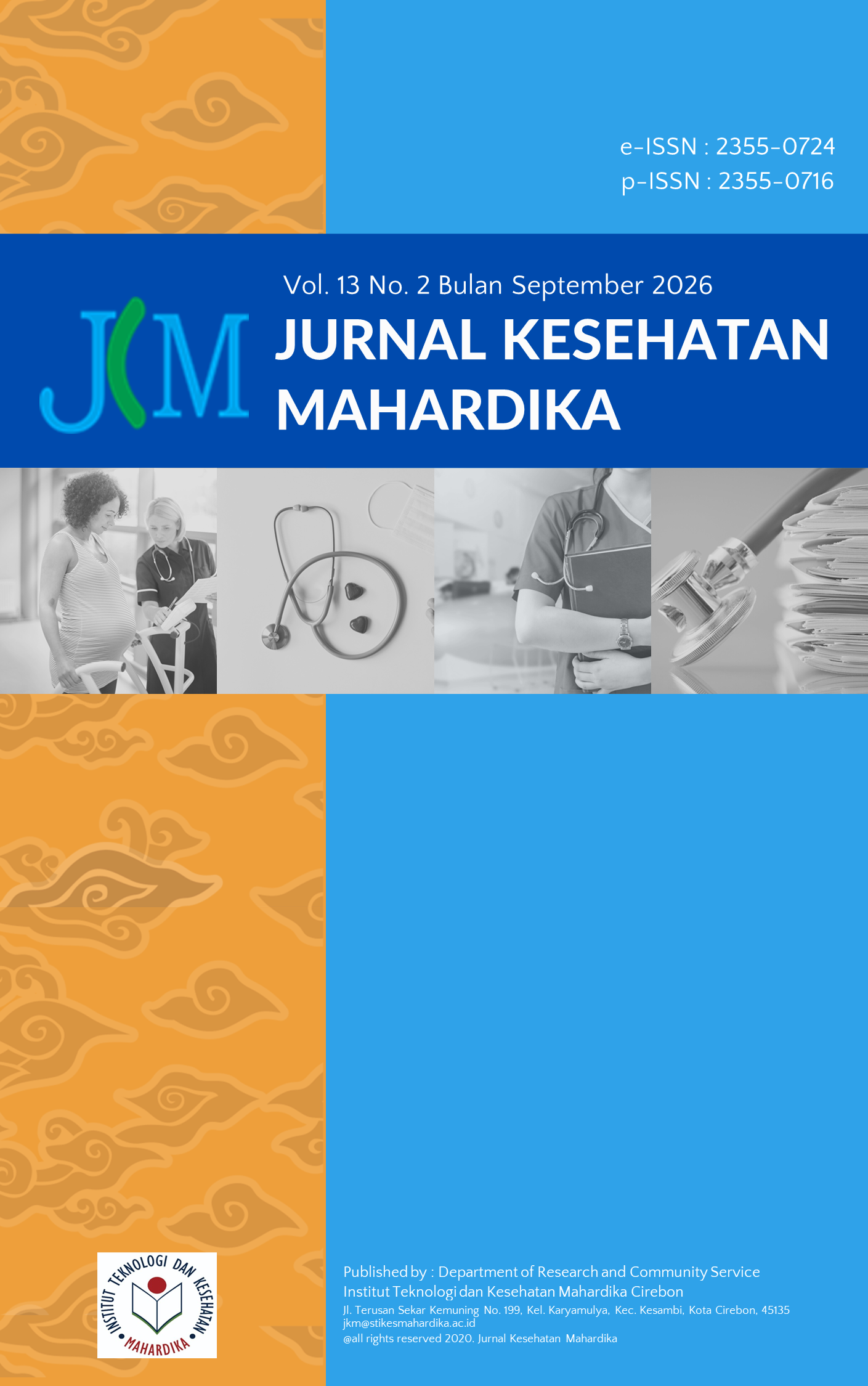 					View Vol. 13 No. 2 (2026): Jurnal Kesehatan Mahardika
				