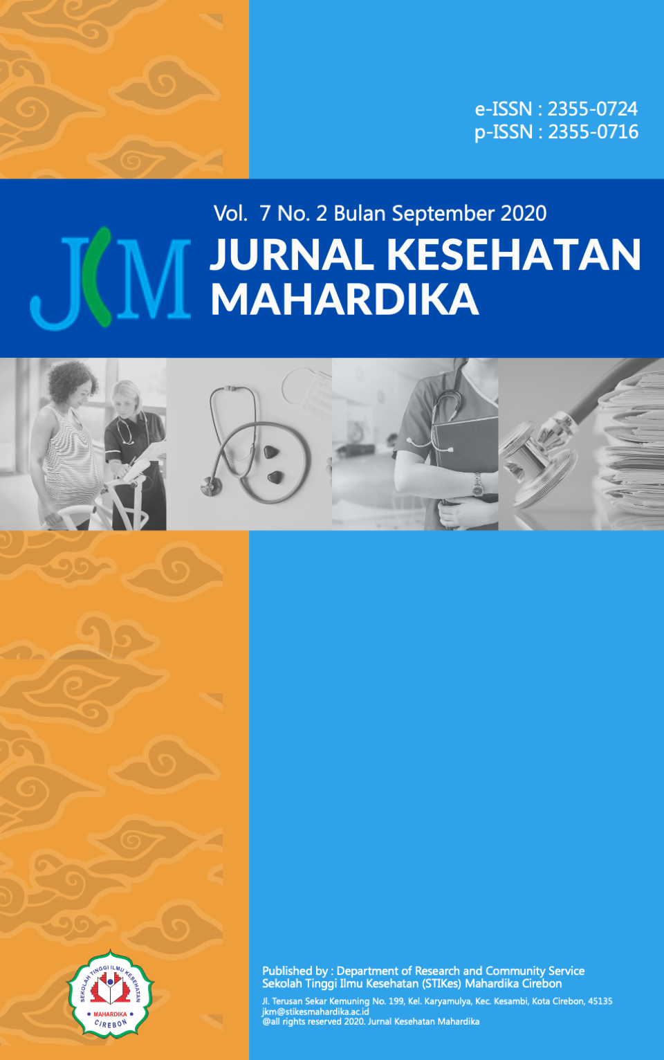 					View Vol. 7 No. 2 (2020): Jurnal Kesehatan Mahardika
				