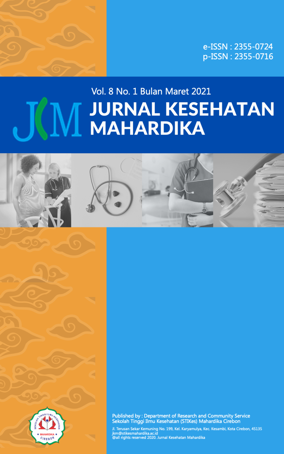 					View Vol. 8 No. 1 (2021): Jurnal Kesehatan Mahardika
				